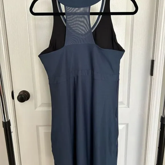 Mondetta Luxury + Performance Women’s Blue Athletic Dress Size Medium - Picture 2 of 11